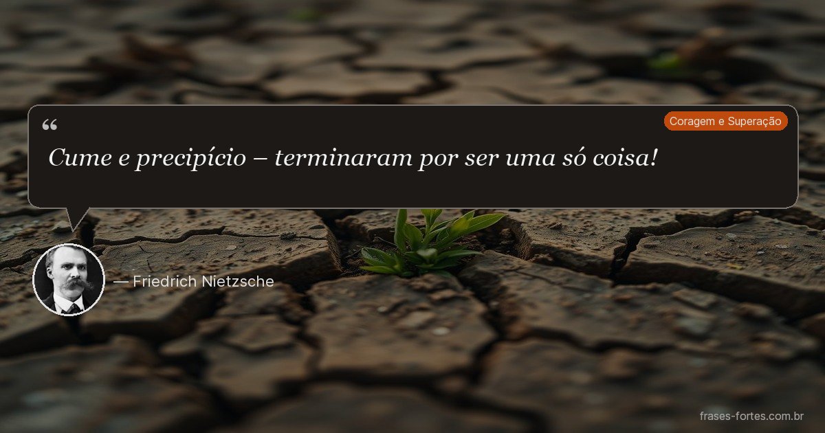 Frase de Friedrich Nietzsche