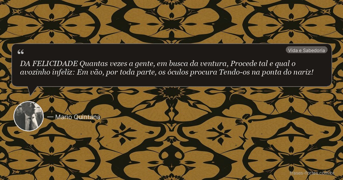 Frase de Mario Quintana