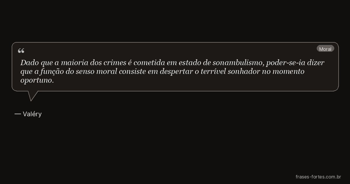 Frase de Valéry