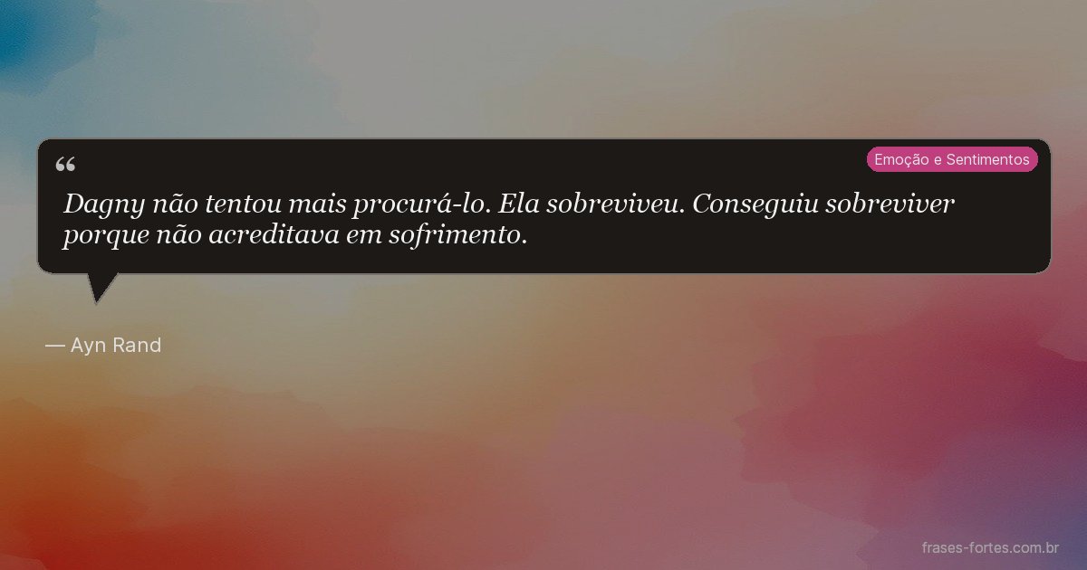 Frase de Ayn Rand