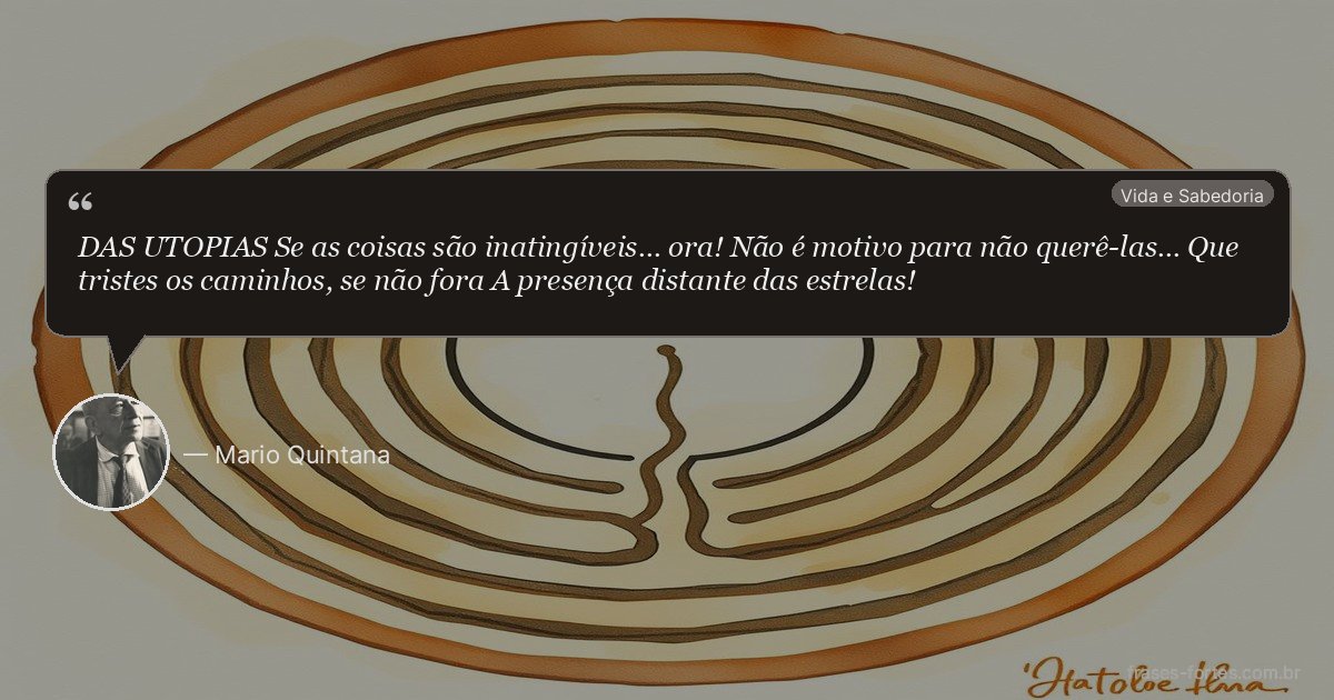 Frase de Mario Quintana