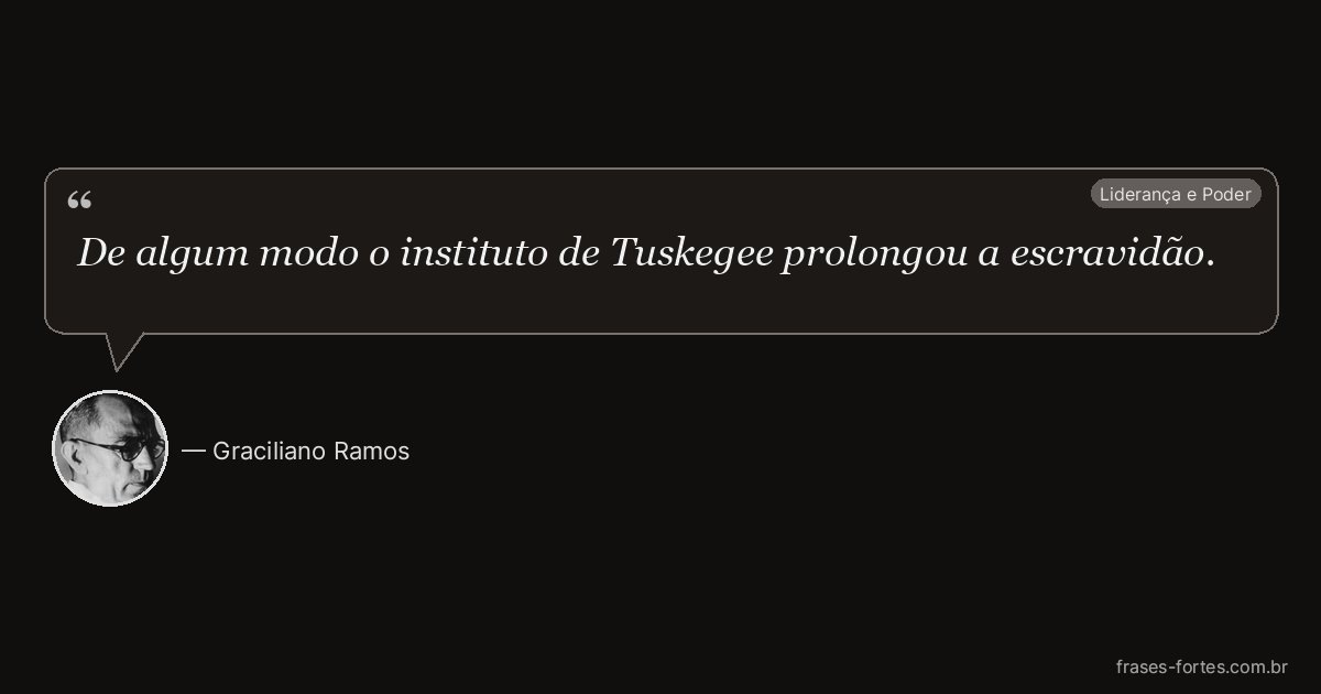 Frase de Graciliano Ramos