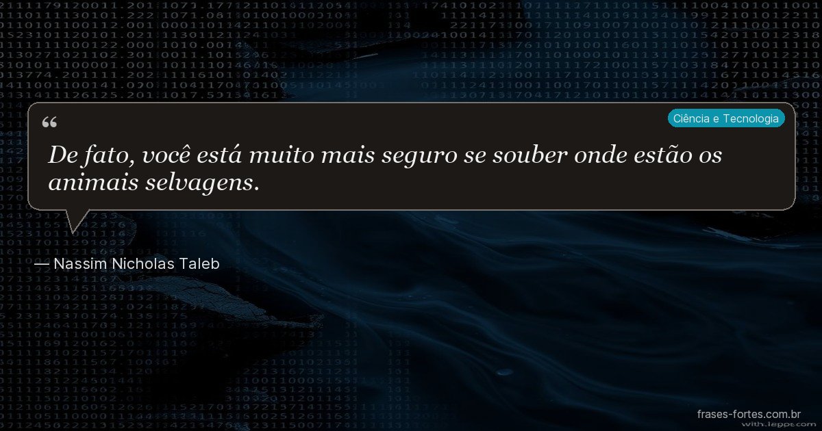 Frase de Nassim Nicholas Taleb