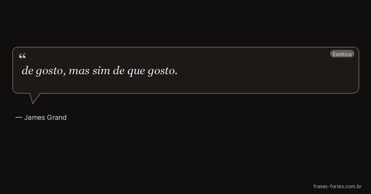 Frase de James Grand