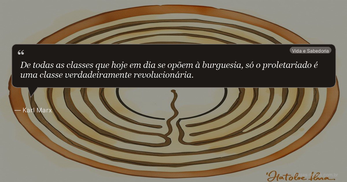 Frase de Karl Marx