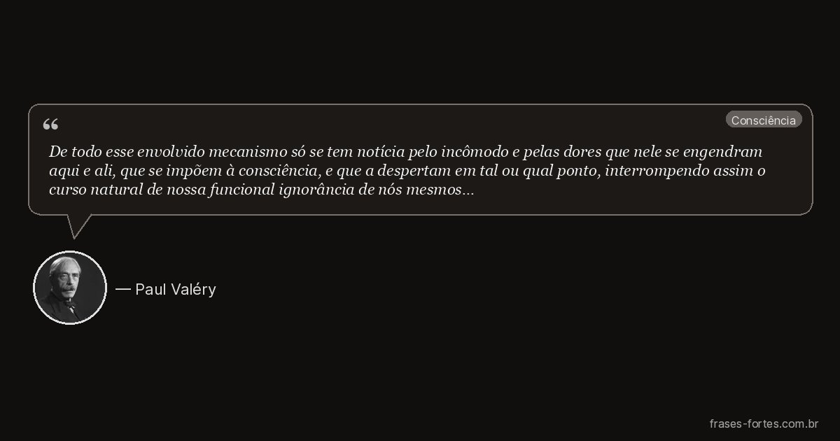 Frase de Paul Valéry