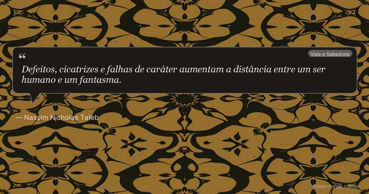 Frase de Nassim Nicholas Taleb