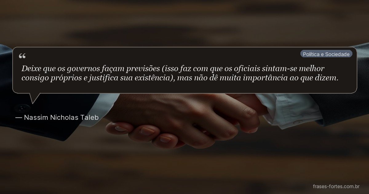 Frase de Nassim Nicholas Taleb