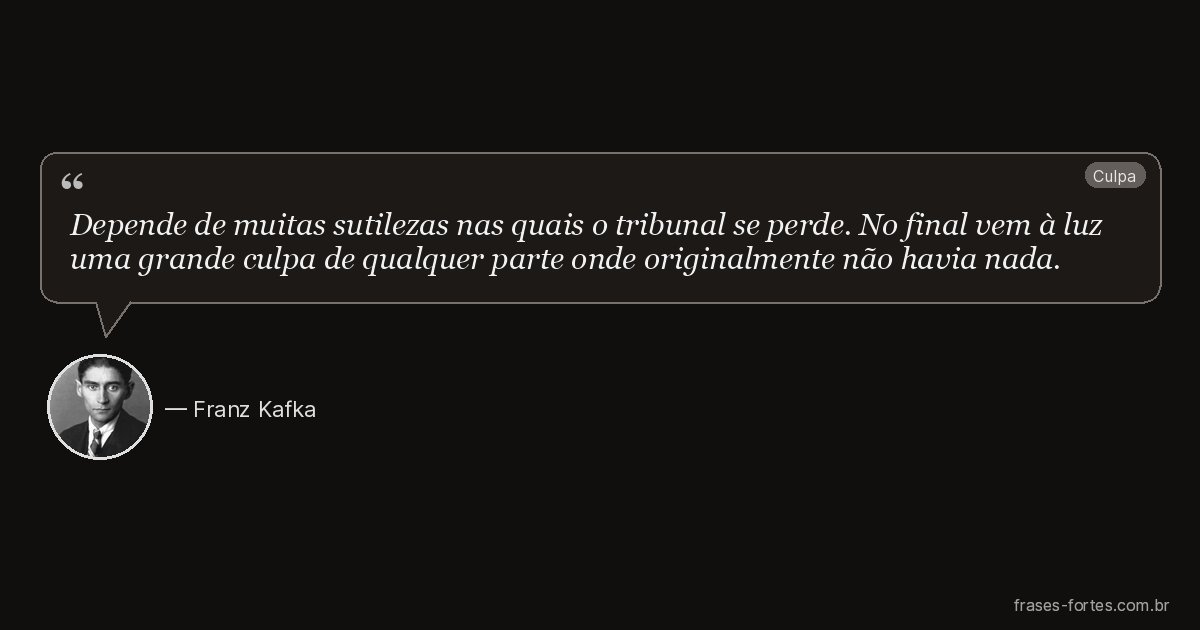 Frase de Franz Kafka