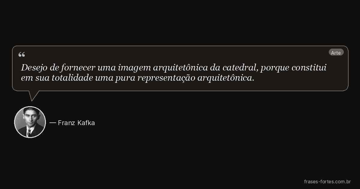 Frase de Franz Kafka