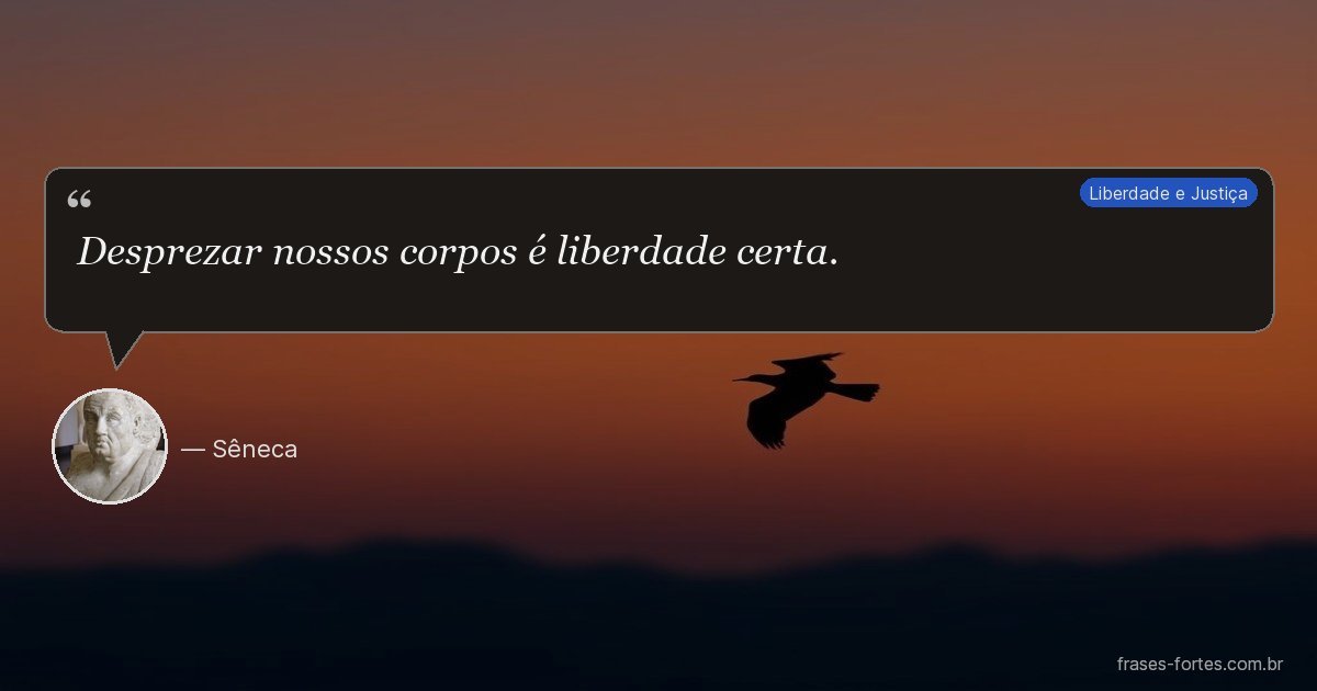 Frase de Sêneca
