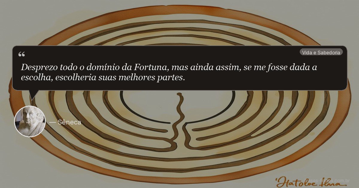 Frase de Sêneca