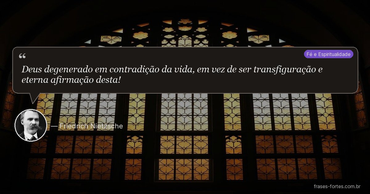 Frase de Friedrich Nietzsche