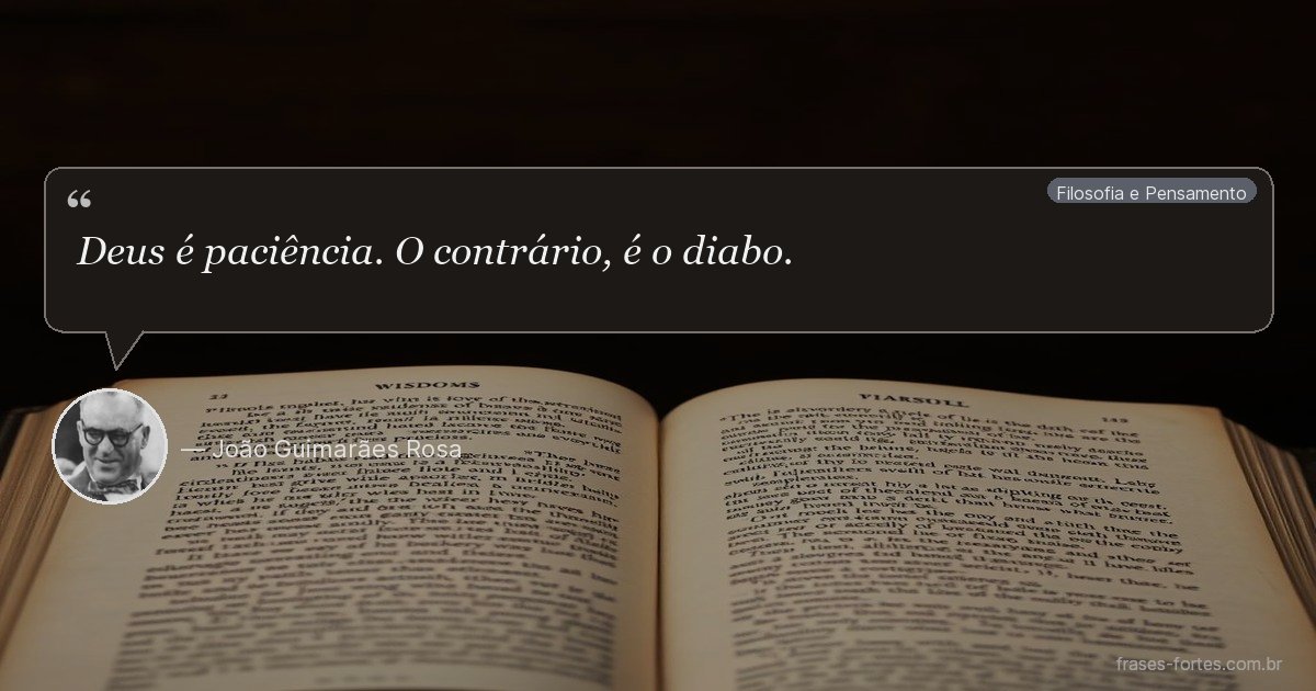 Frase de João Guimarães Rosa