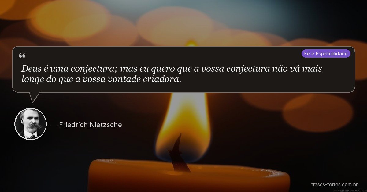 Frase de Friedrich Nietzsche