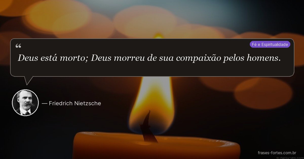 Frase de Friedrich Nietzsche