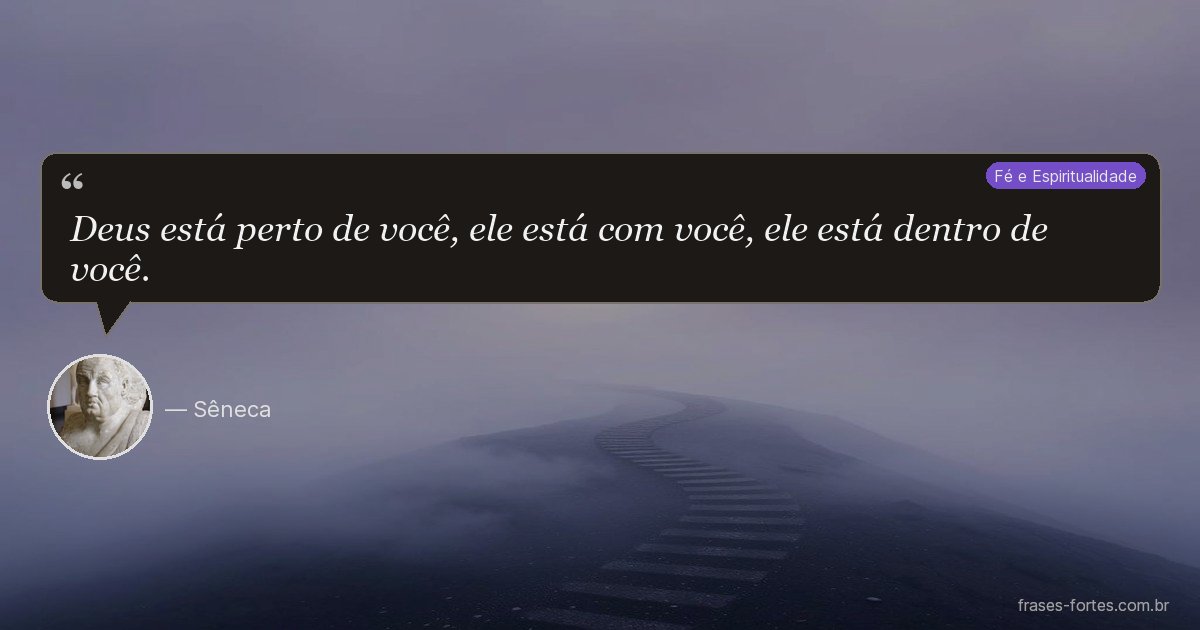 Frase de Sêneca