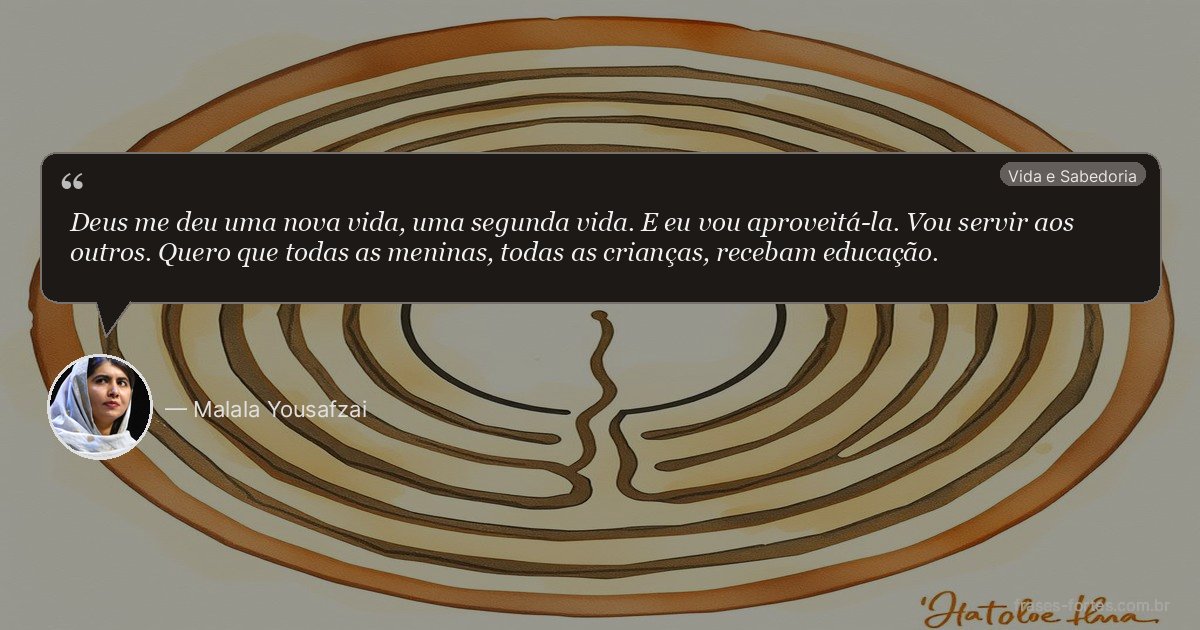 Frase de Malala Yousafzai