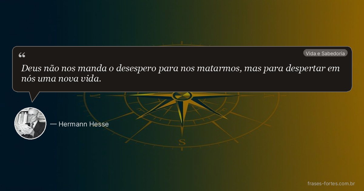 Frase de Hermann Hesse