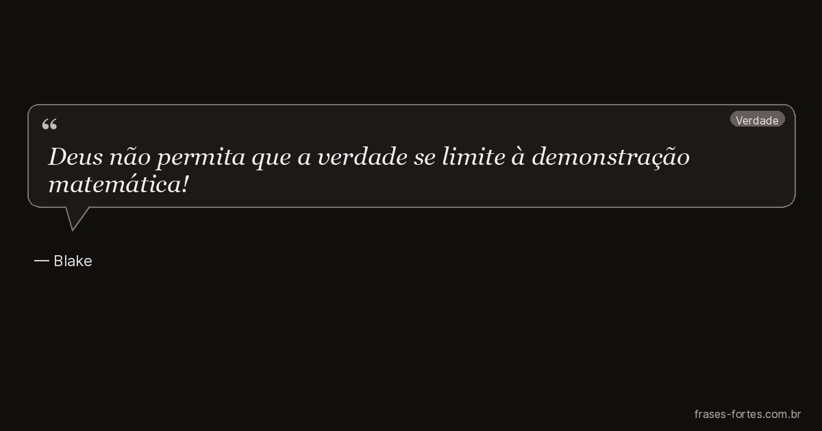 Frase de Blake