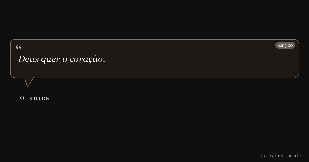 Frase de O Talmude