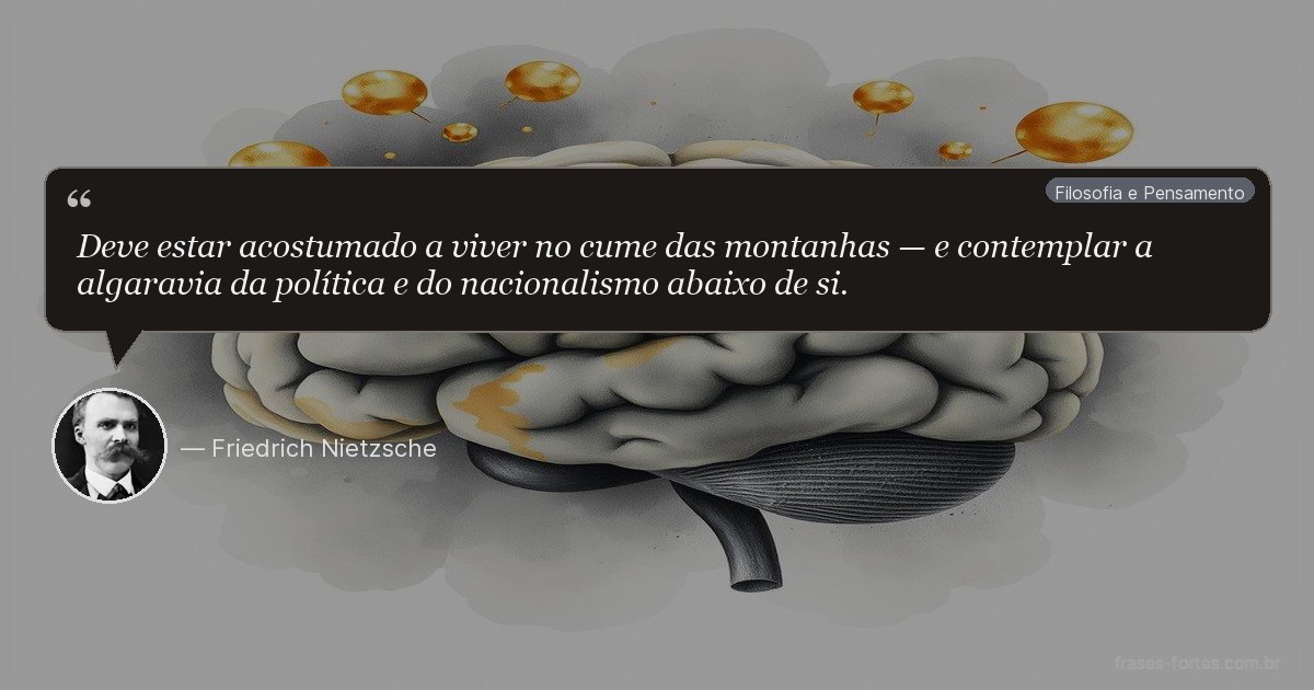 Frase de Friedrich Nietzsche