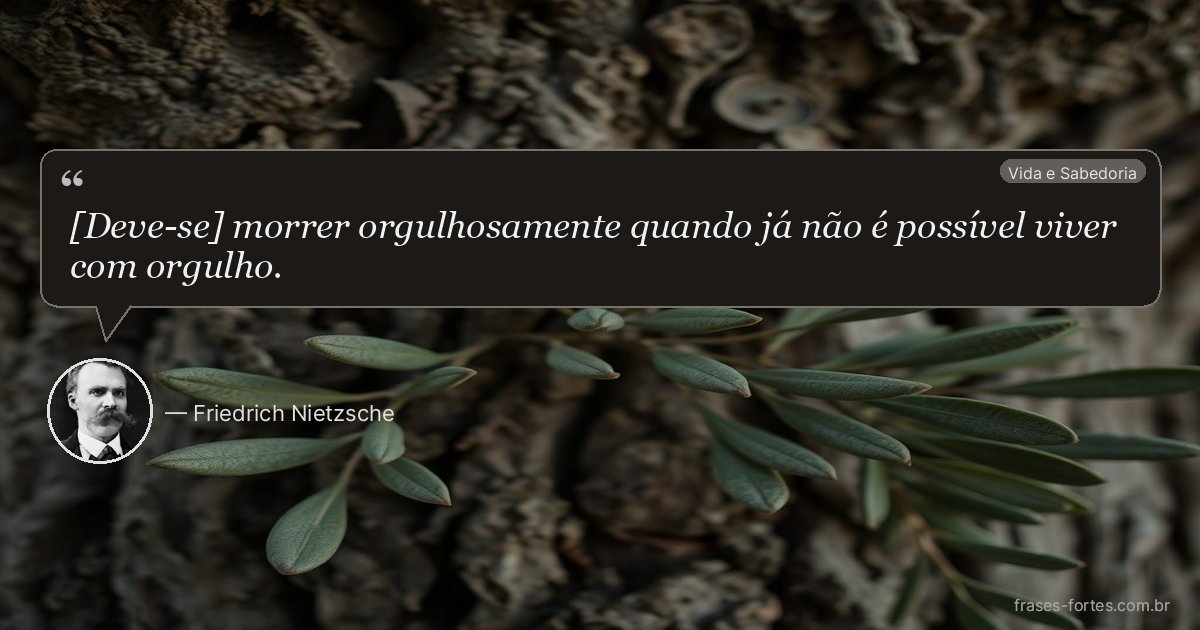 Frase de Friedrich Nietzsche