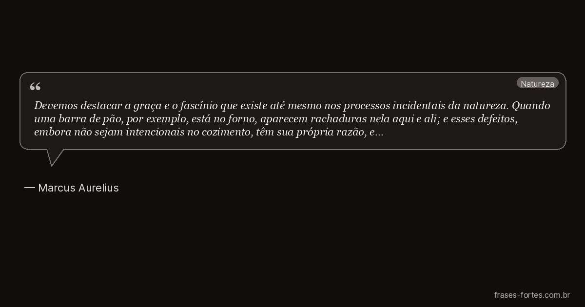 Frase de Marcus Aurelius