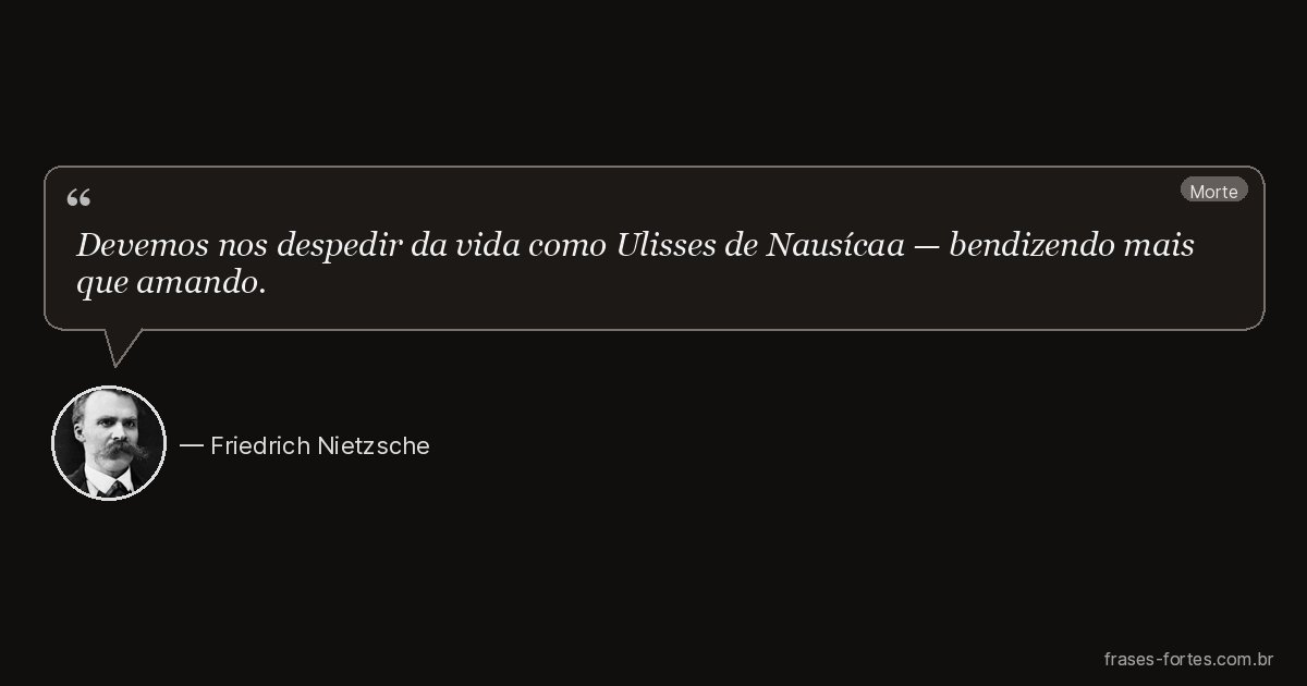 Frase de Friedrich Nietzsche