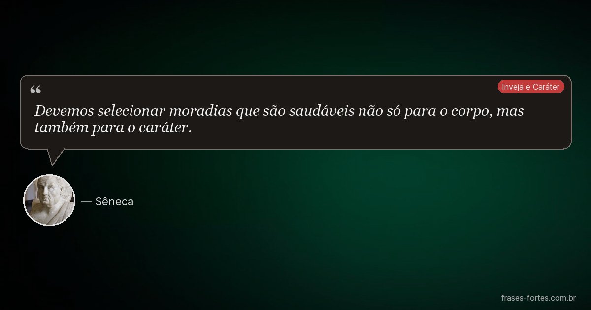 Frase de Sêneca