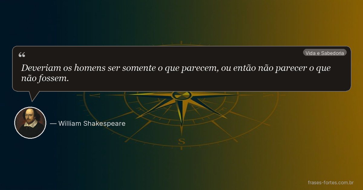 Frase de William Shakespeare