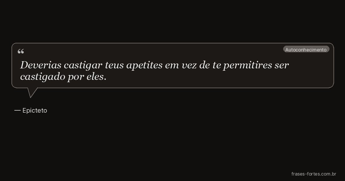 Frase de Epicteto