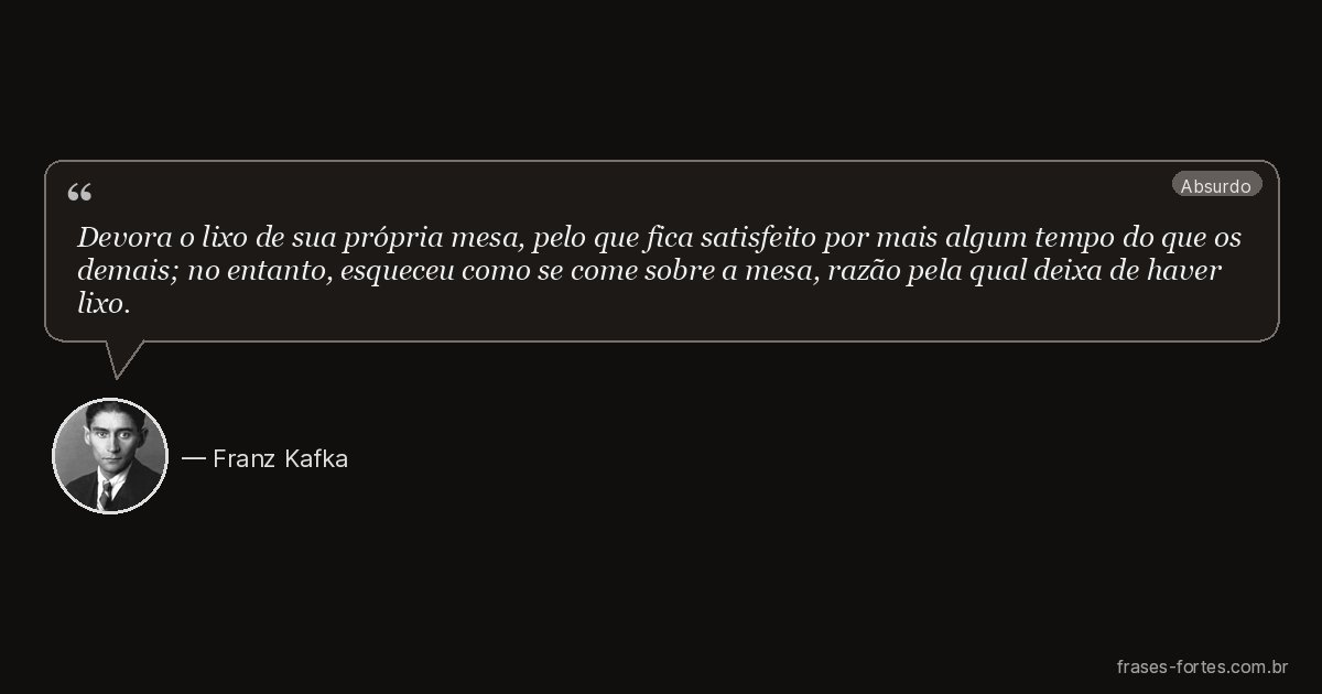 Frase de Franz Kafka