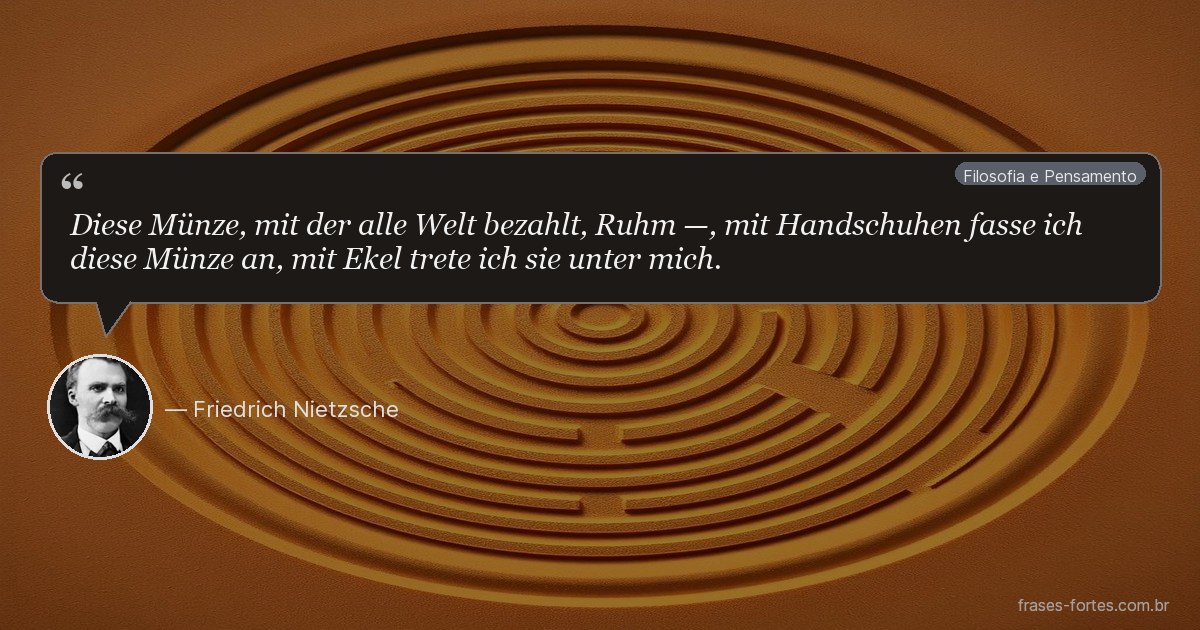 Frase de Friedrich Nietzsche