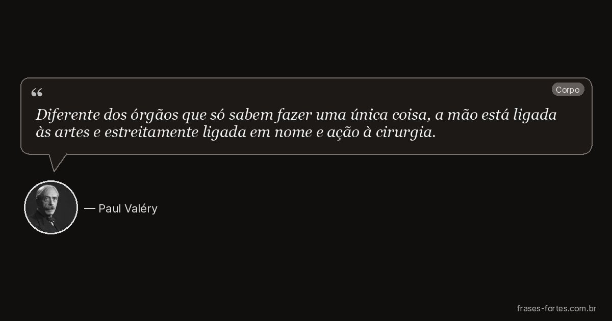 Frase de Paul Valéry