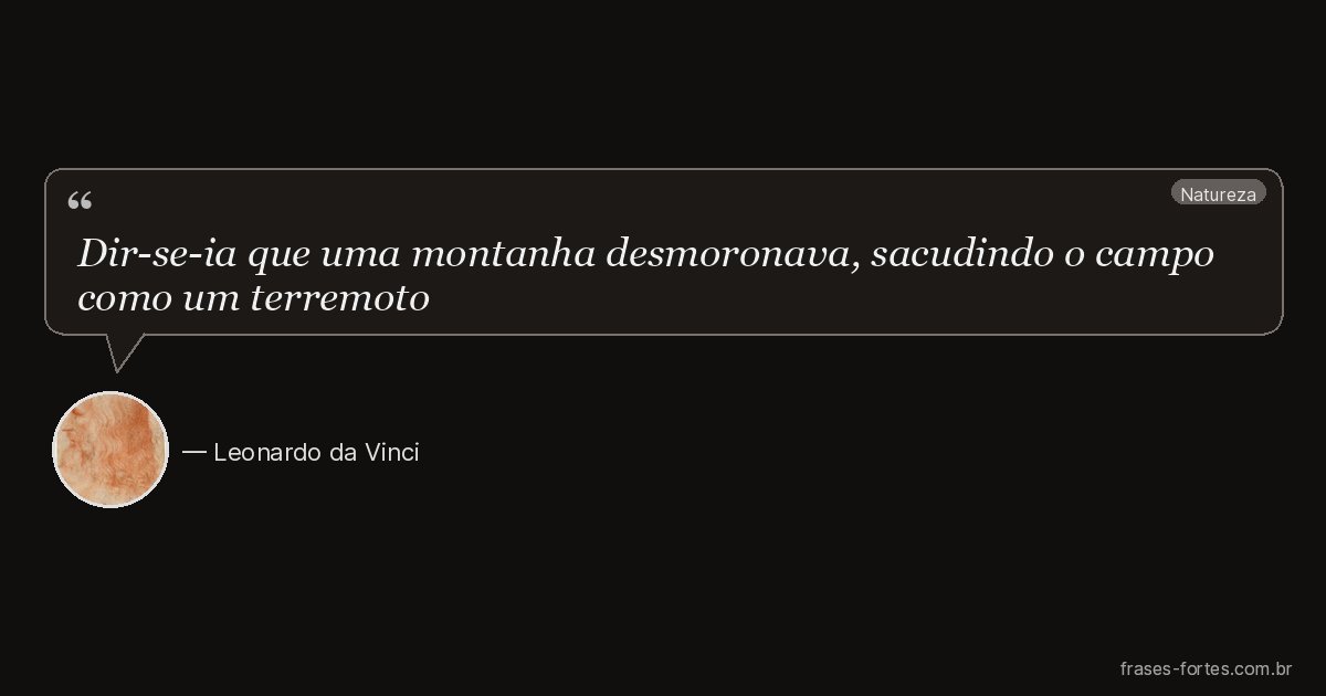 Frase de Leonardo da Vinci