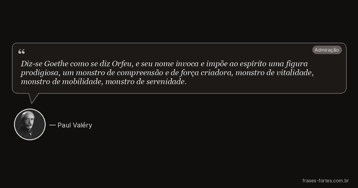 Frase de Paul Valéry