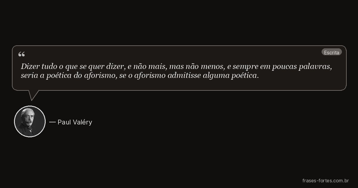 Frase de Paul Valéry