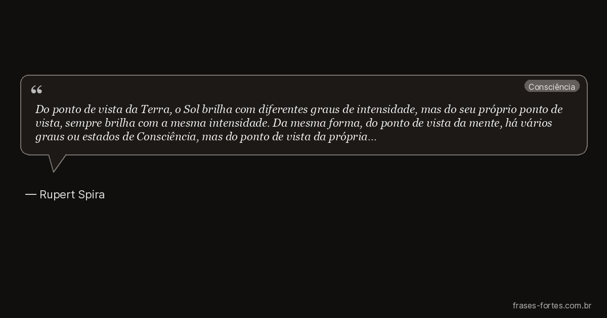 Frase de Rupert Spira