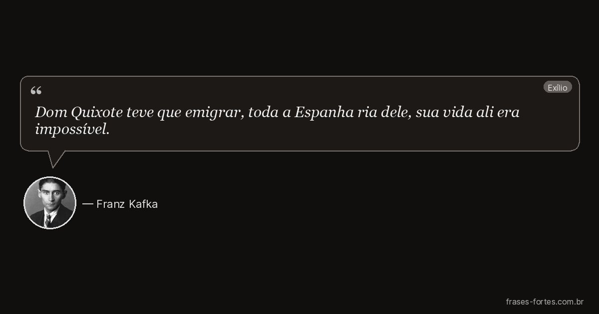 Frase de Franz Kafka