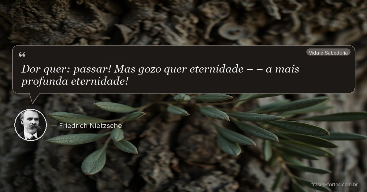 Frase de Friedrich Nietzsche