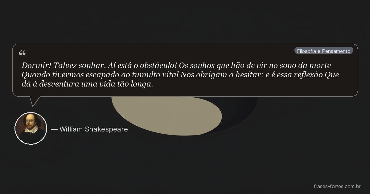 Frase de William Shakespeare