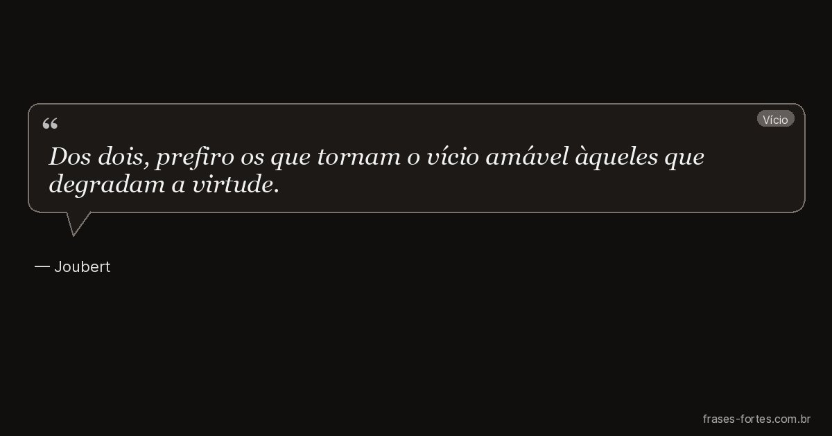 Frase de Joubert