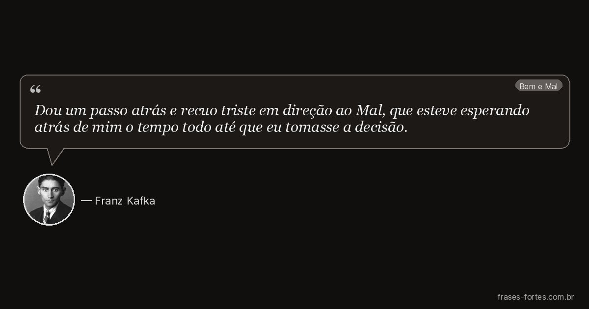 Frase de Franz Kafka