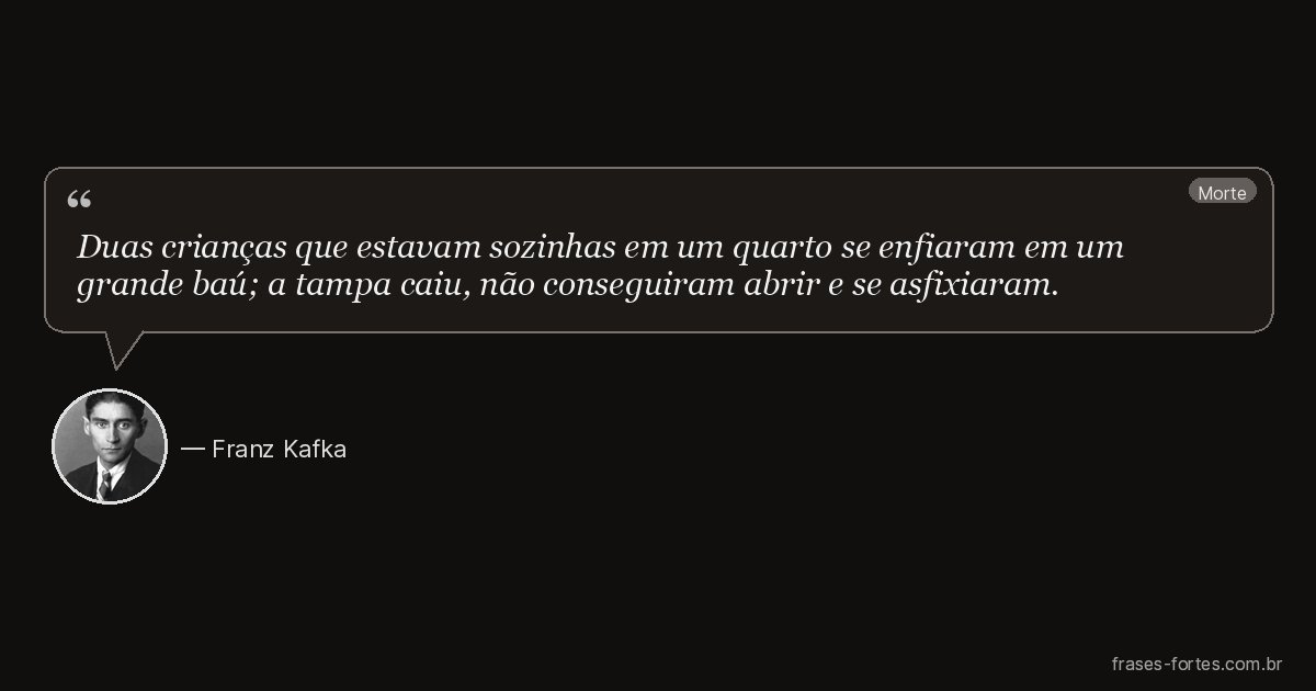 Frase de Franz Kafka
