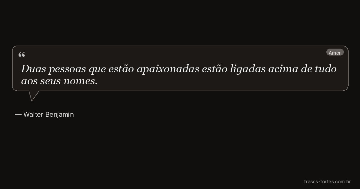 Frase de Walter Benjamin