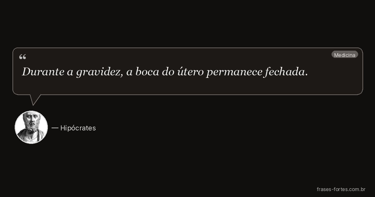 Frase de Hipócrates
