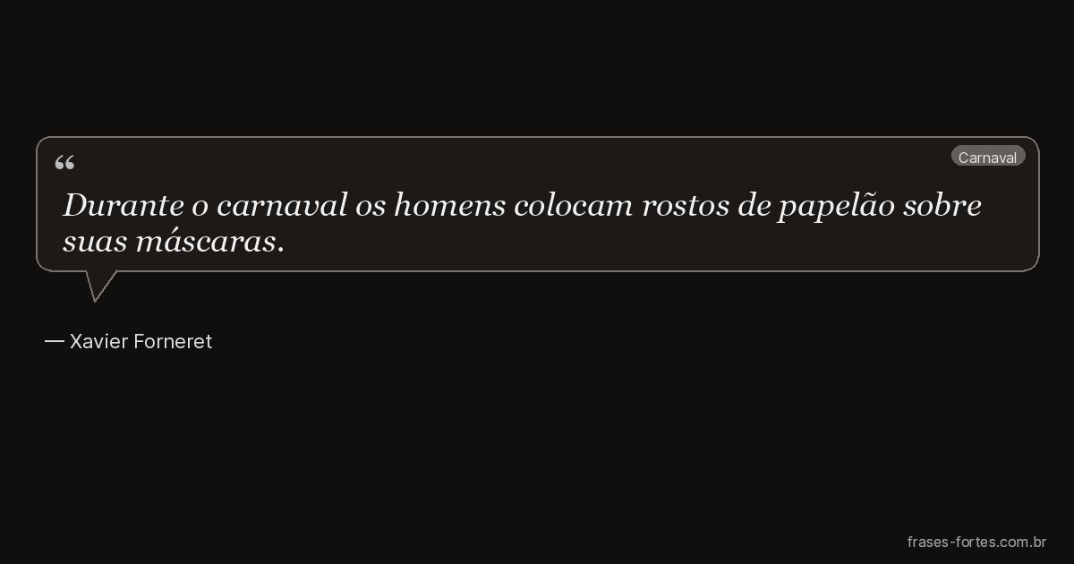 Frase de Xavier Forneret