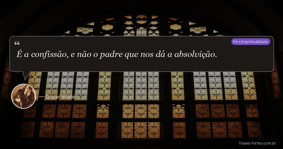 Frase de Oscar Wilde