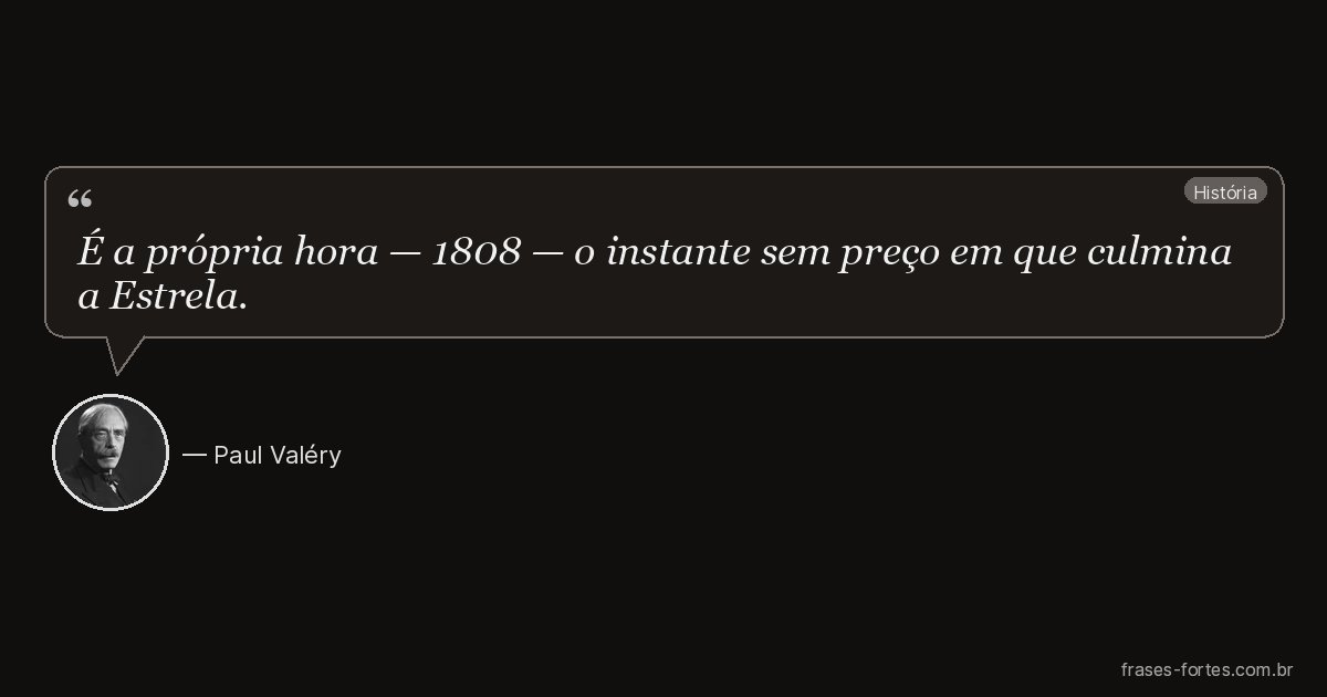 Frase de Paul Valéry